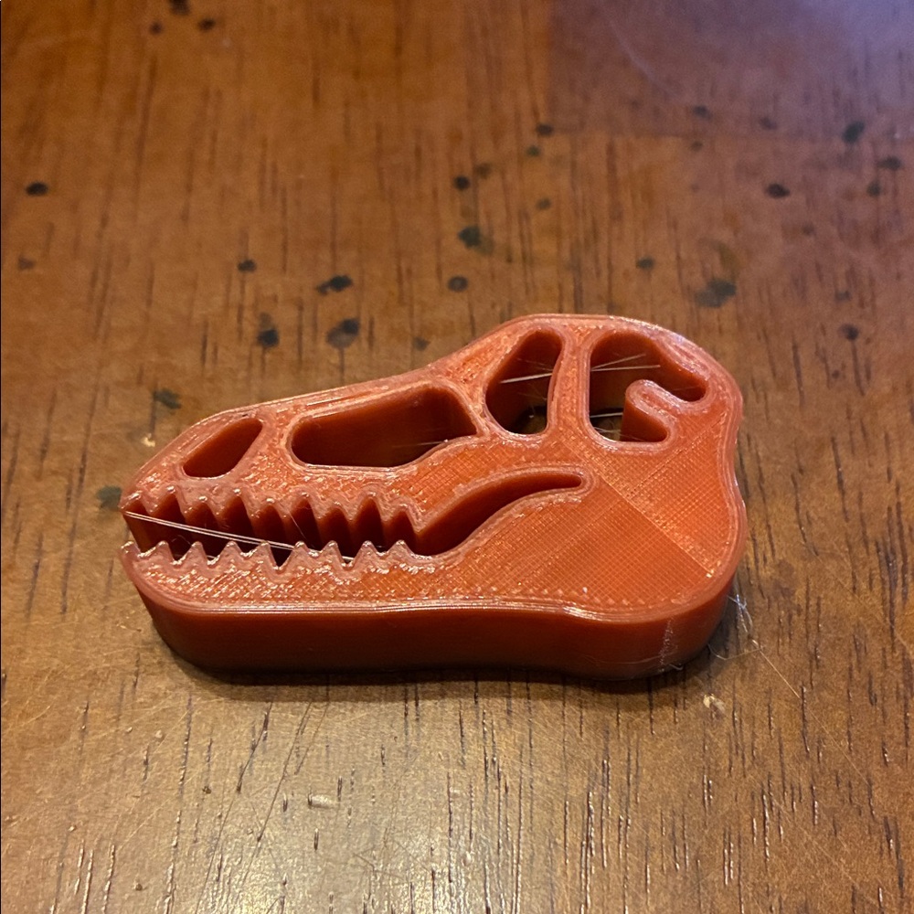 5 3D Printed T-Rex Chip Clips